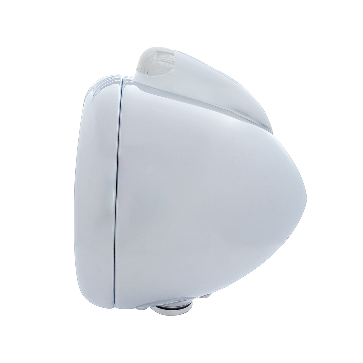 Chrome Guide 682-C Headlight H4 & Dual Mode LED Signal - Clear Lens - Thumbnail 3