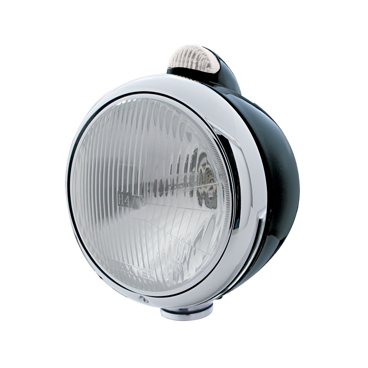 Black Guide 682-C Headlight H4 & Dual Mode LED Signal - Clear Lens - Thumbnail 5