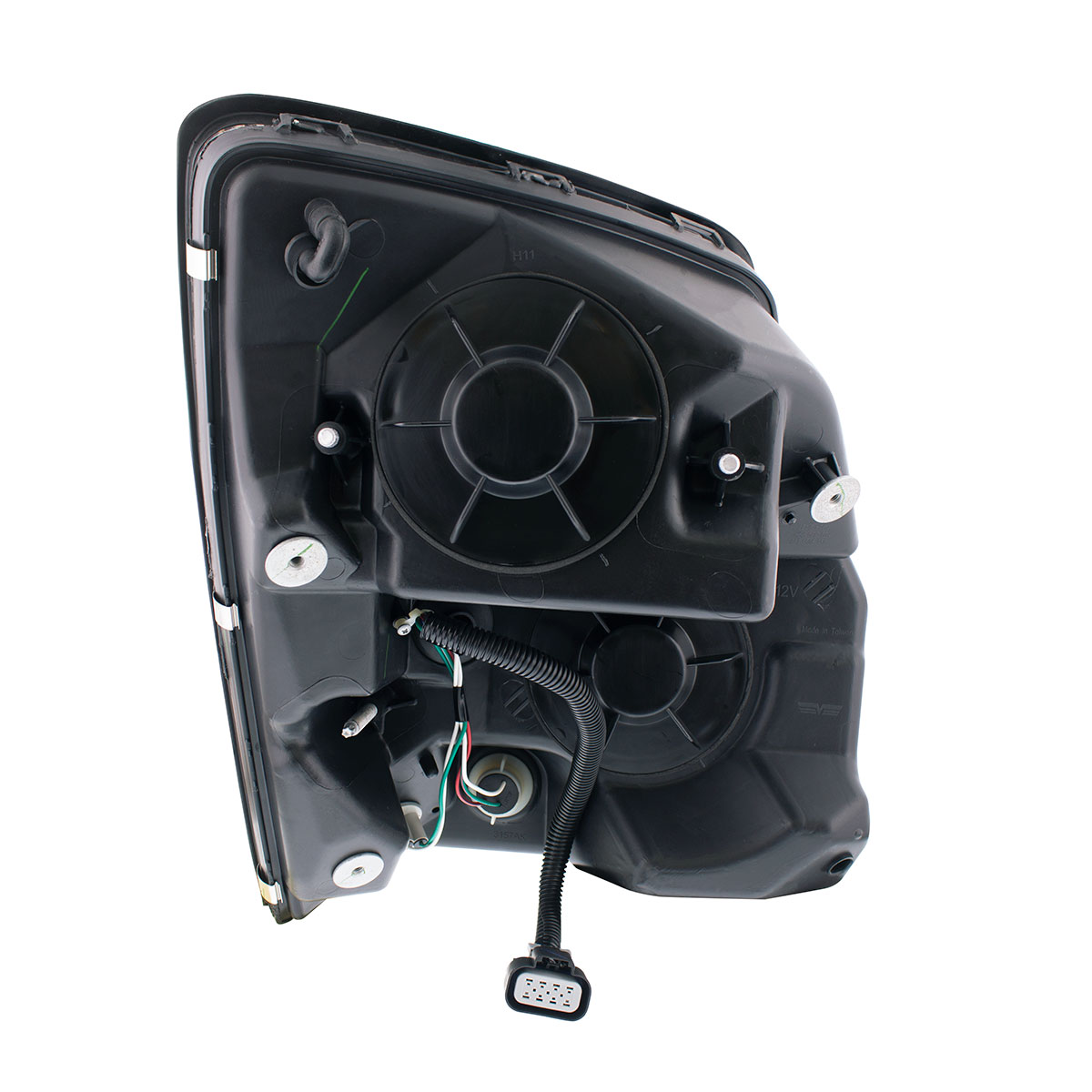 Black Headlight For 2003-2017 Volvo VN/VNL - Driver - Thumbnail 5