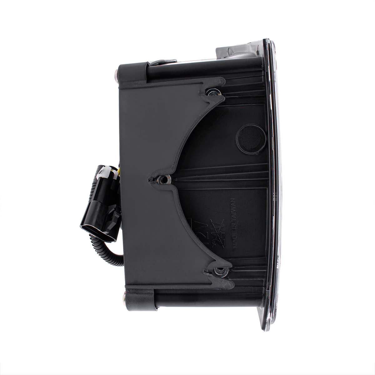 Chrome Fog Light Assembly For 2003-2017 Volvo VN/VNL - Driver - Thumbnail 4