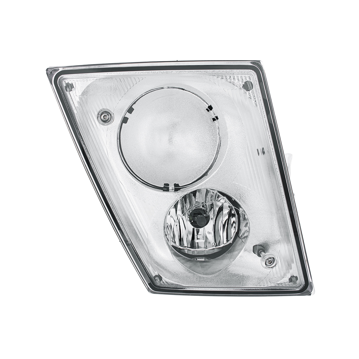 Chrome Fog Light Assembly For 2003-2017 Volvo VN/VNL - Passenger - Thumbnail 2