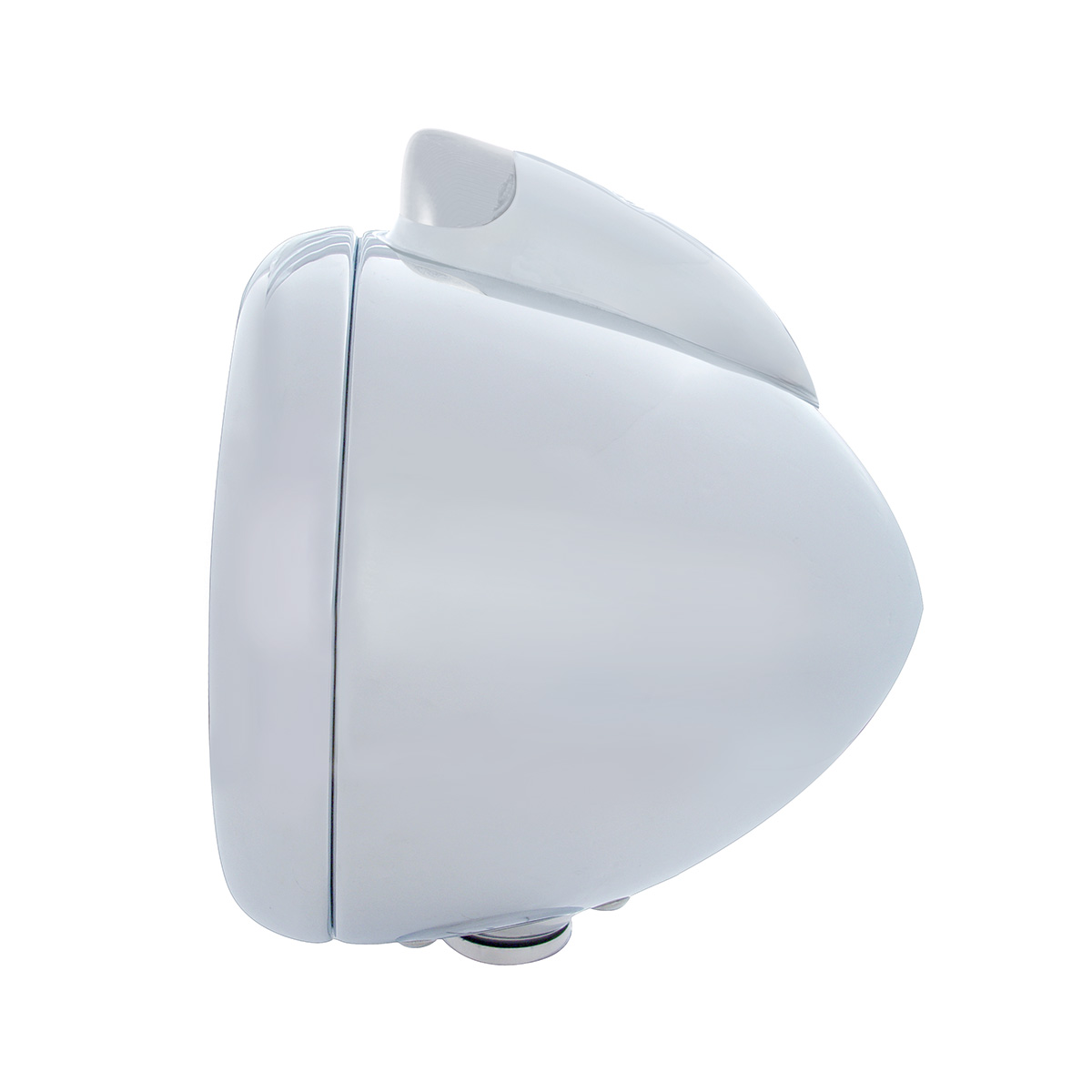 Stainless Steel Guide 682-C Headlight Crystal H4 & Original Style LED Signal - Clear Lens - Thumbnail 2