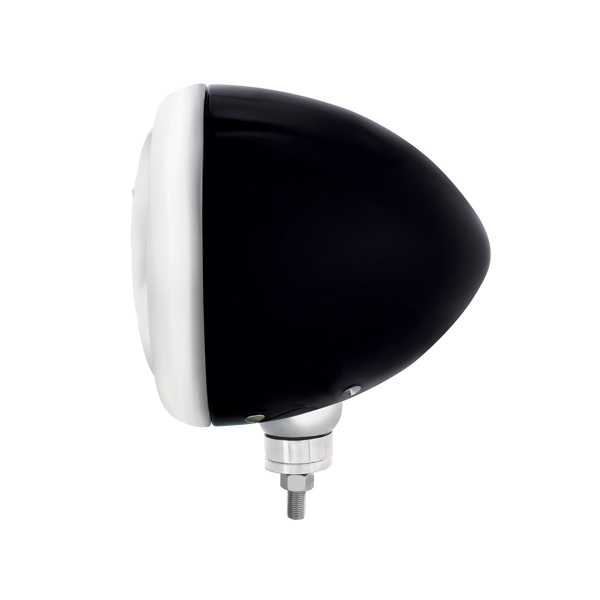 Black Guide 682-C Style Headlight H4 Bulb With 10 Amber LED - Thumbnail 3