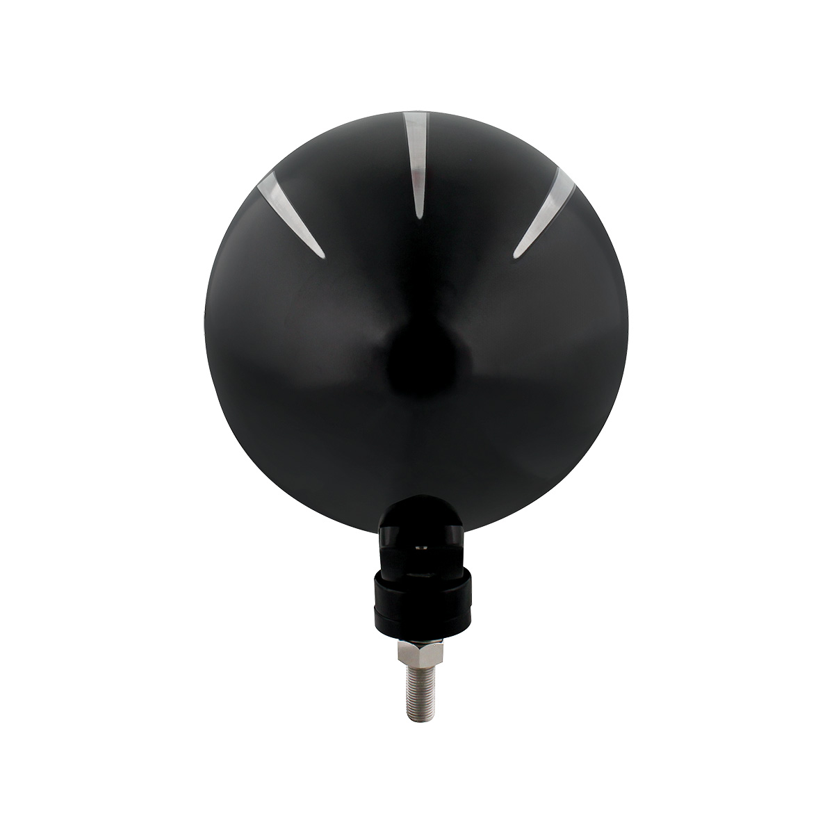 Black "Billet" Style Groove Headlight H4 Bulb - Thumbnail 4