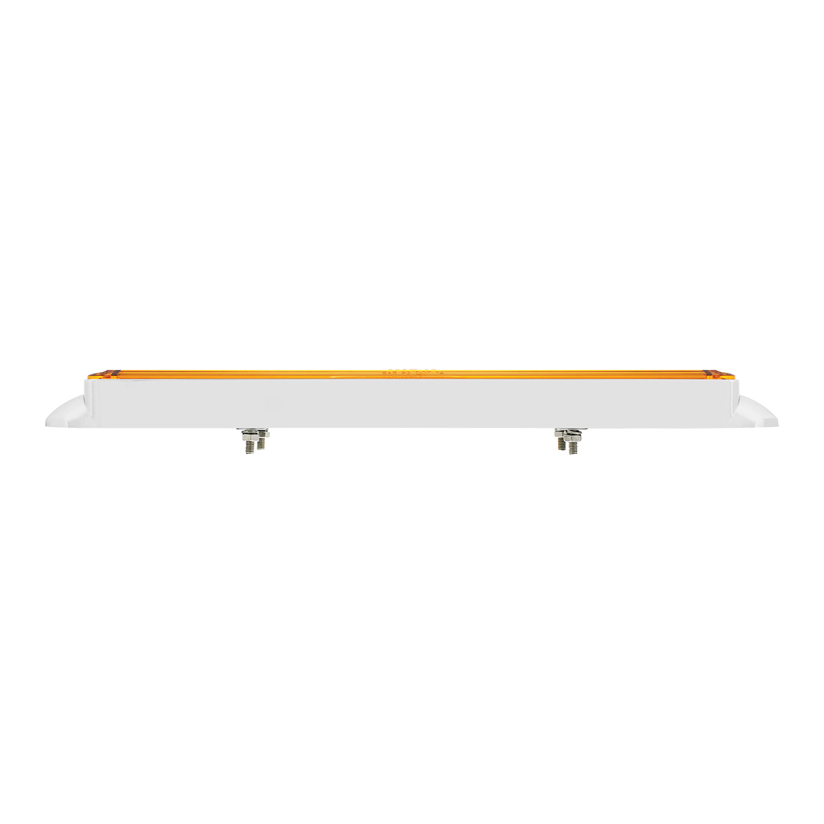 Dual 24 LED Dual Function 12" GloLight Bar With Bezel - Amber LED/Amber Lens - Thumbnail 5