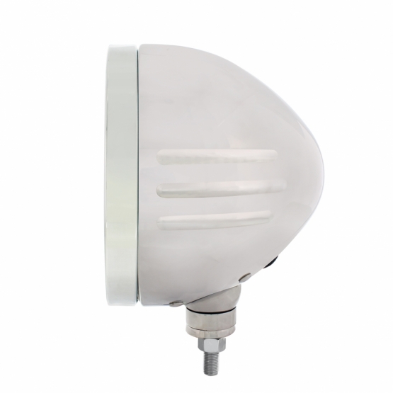 Stainless "Bullet" Embossed Stripe Headlight Housing - Thumbnail 3