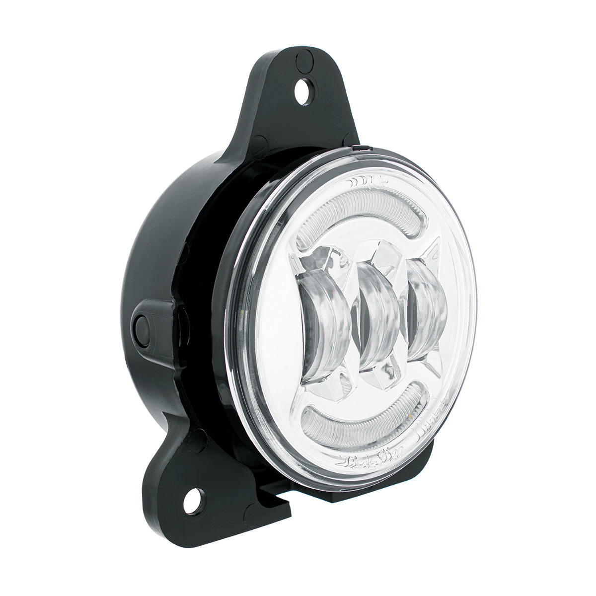 Chrome 6 LED Competition Series Projector Fog Light For 2018-2024 Volvo VNR - Thumbnail 4