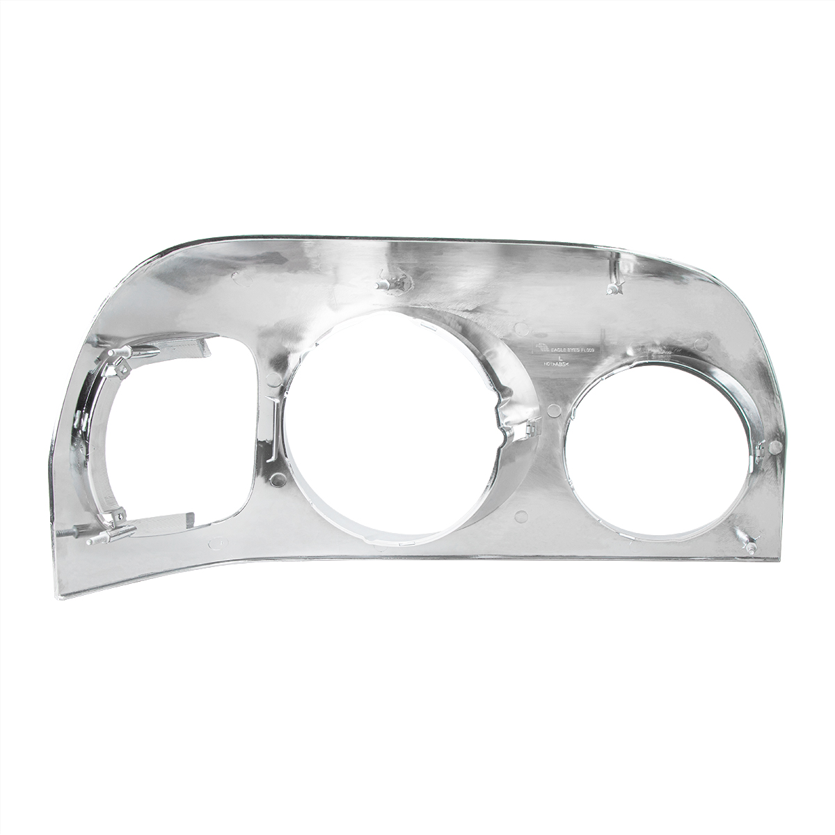 Chrome Headlight Bezel For 1996-2004 Freightliner Century - Driver -Competition Series - Thumbnail 3