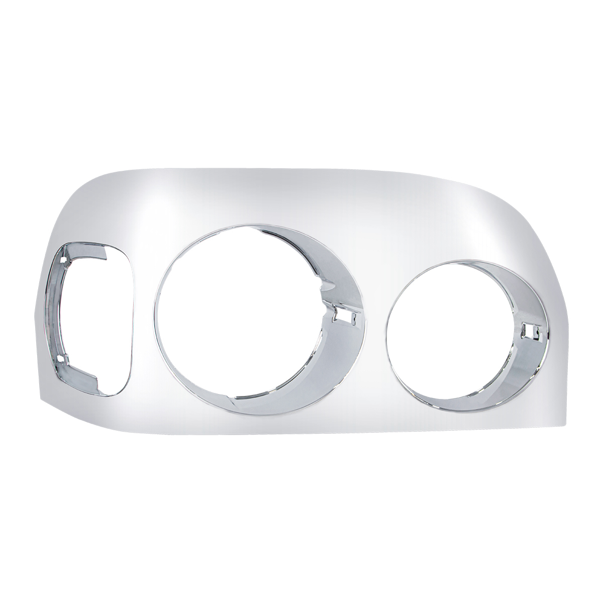 Chrome Headlight Bezel For 1996-2004 Freightliner Century - Passenger -Competition Series - Thumbnail 4