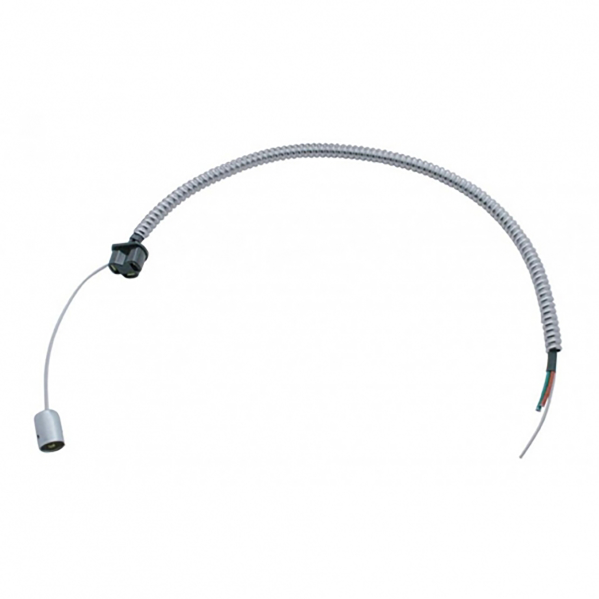 Chrome Guide 682-C Style Headlight Assembly W/Crystal Lens & 10 LEDs Position Light - L/H (Horizontal Mount) - Thumbnail 6