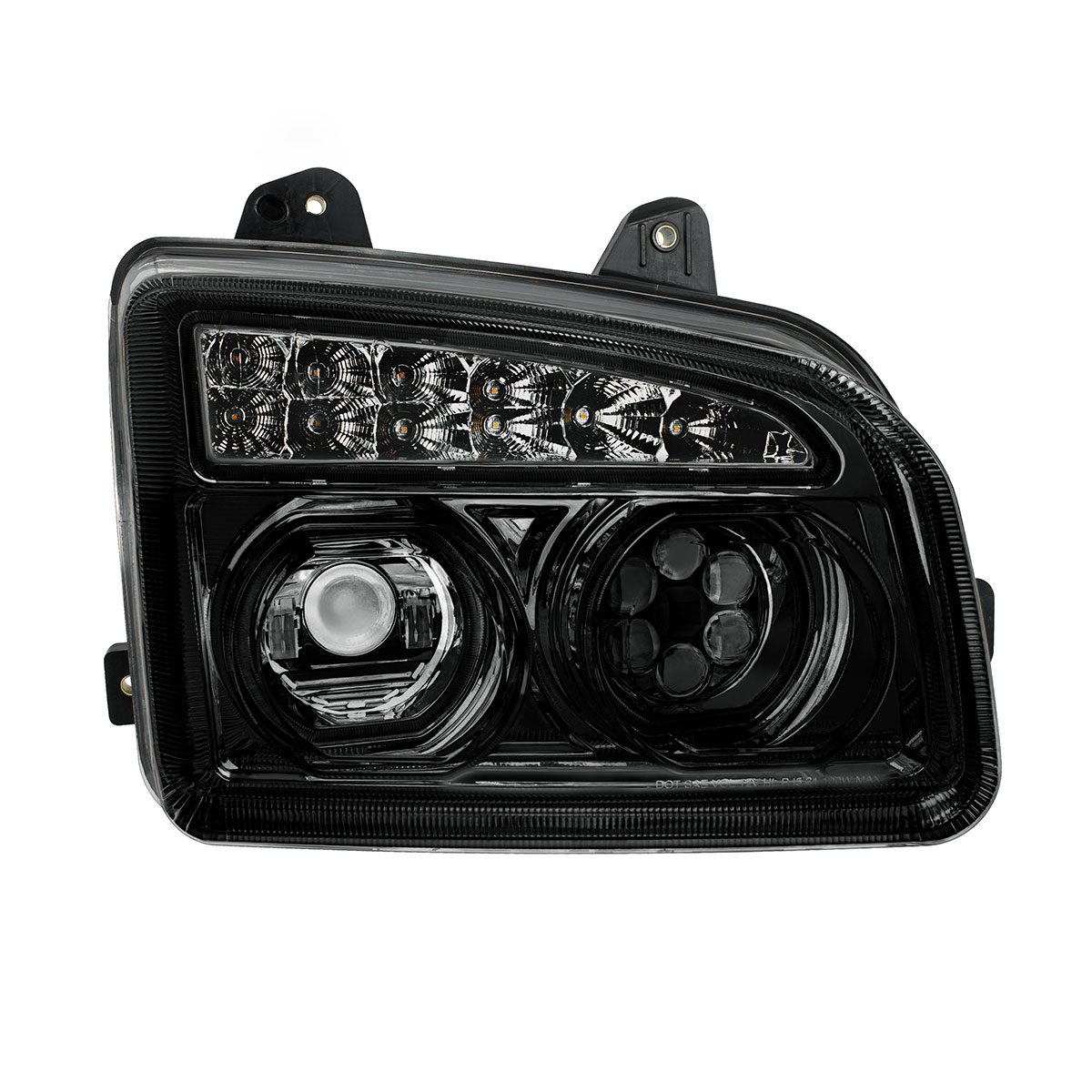 Blackout 11 LED Headlight For 2015-2024 Kenworth T880-Passenger - Thumbnail 2