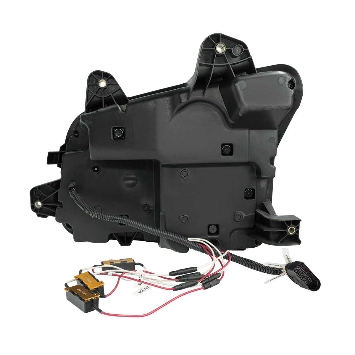 High Power LED Blackout Headlight With LED Turn Signal & Light Bar For 2015-2025 Kenworth T880-Passenger - Thumbnail 8