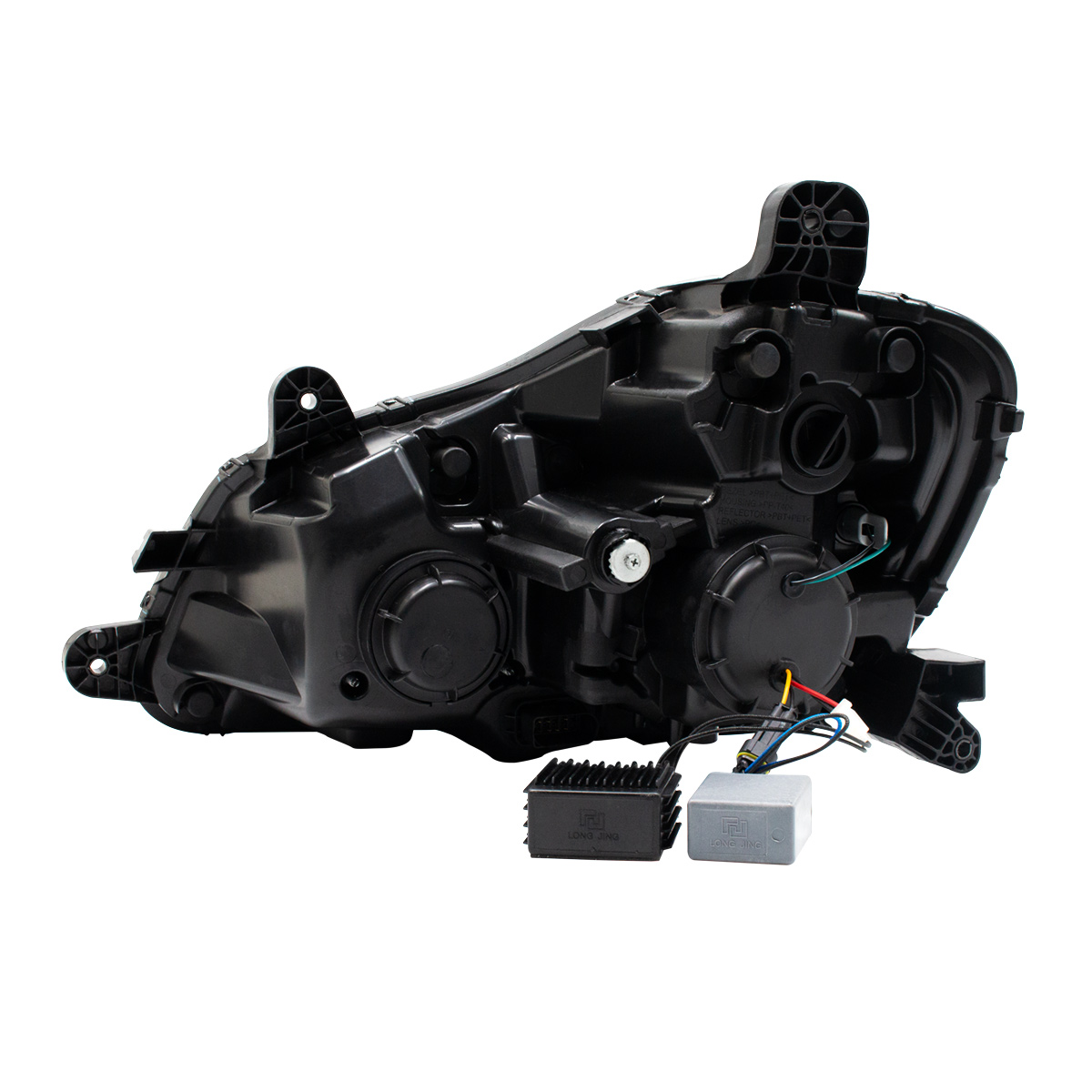 Blackout 8 LED Projection Headlight For 2013-2021 Kenworth T680-Passenger - Thumbnail 5