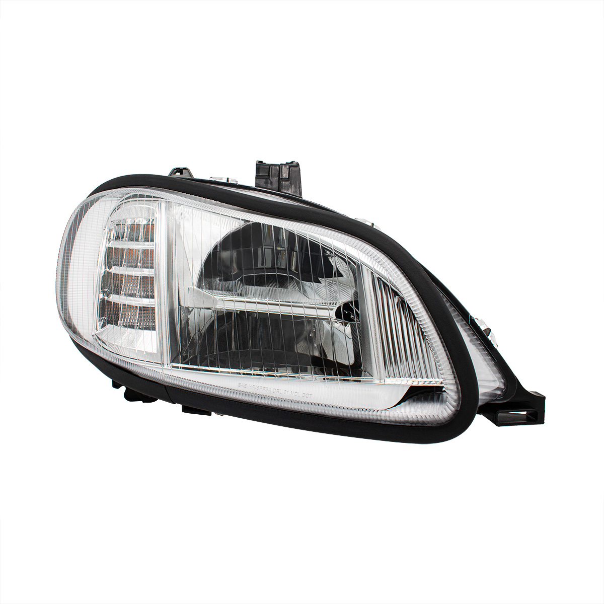 Chrome High Power Full LED Headlight For 2003-2024 Freightliner M2-Passenger - Thumbnail 2
