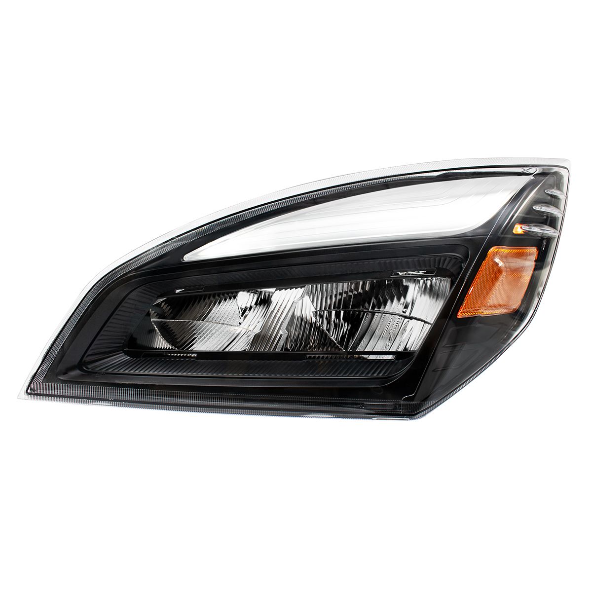 High Power Blackout LED Headlight For 2018-2024 Freightliner Cascadia-Driver