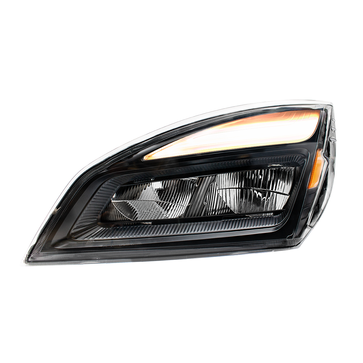 High Power Blackout LED Headlight For 2018-2024 Freightliner Cascadia-Driver - Thumbnail 5