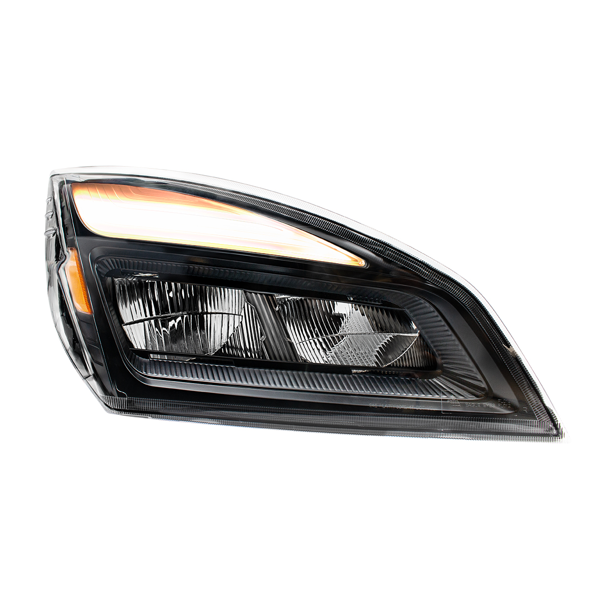 High Power Blackout LED Headlight For 2018-2024 Freightliner Cascadia-Passenger - Thumbnail 5