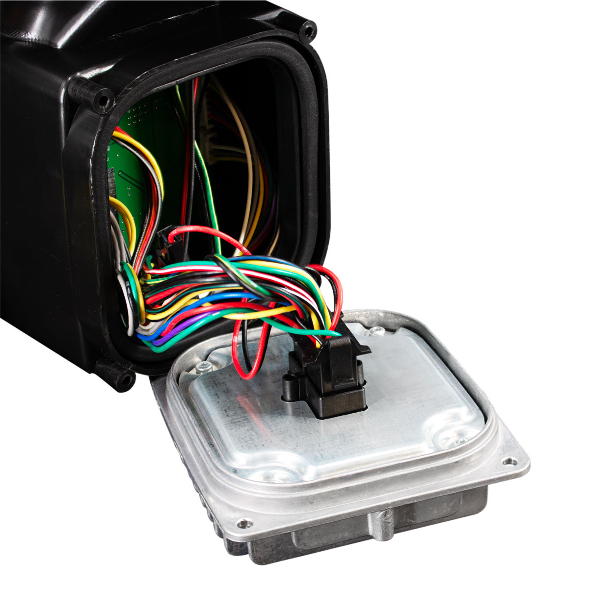 Blackout Full LED Headlight  With Switchable Sequential Turn Signal. 2018-2024 Volvo VNL-Passenger - Thumbnail 11