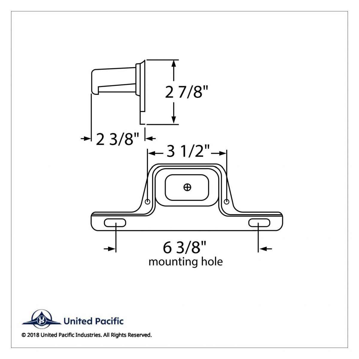 License Light With Bracket - Thumbnail 3