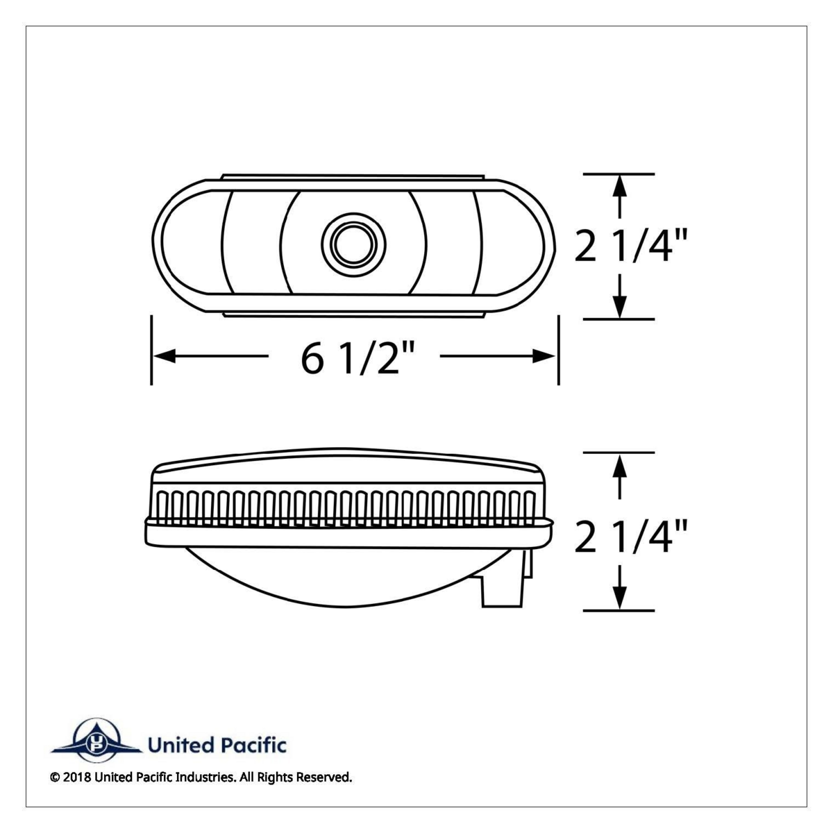 Oval Crystal Light (Stop, Turn & Tail) - Red Lens (Bulk) - Thumbnail 6