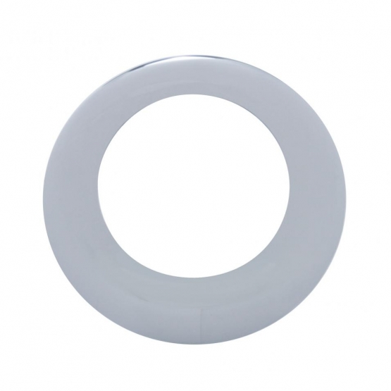 Chrome Twist-On Light Bezel For 2.5" Round Light Grommet