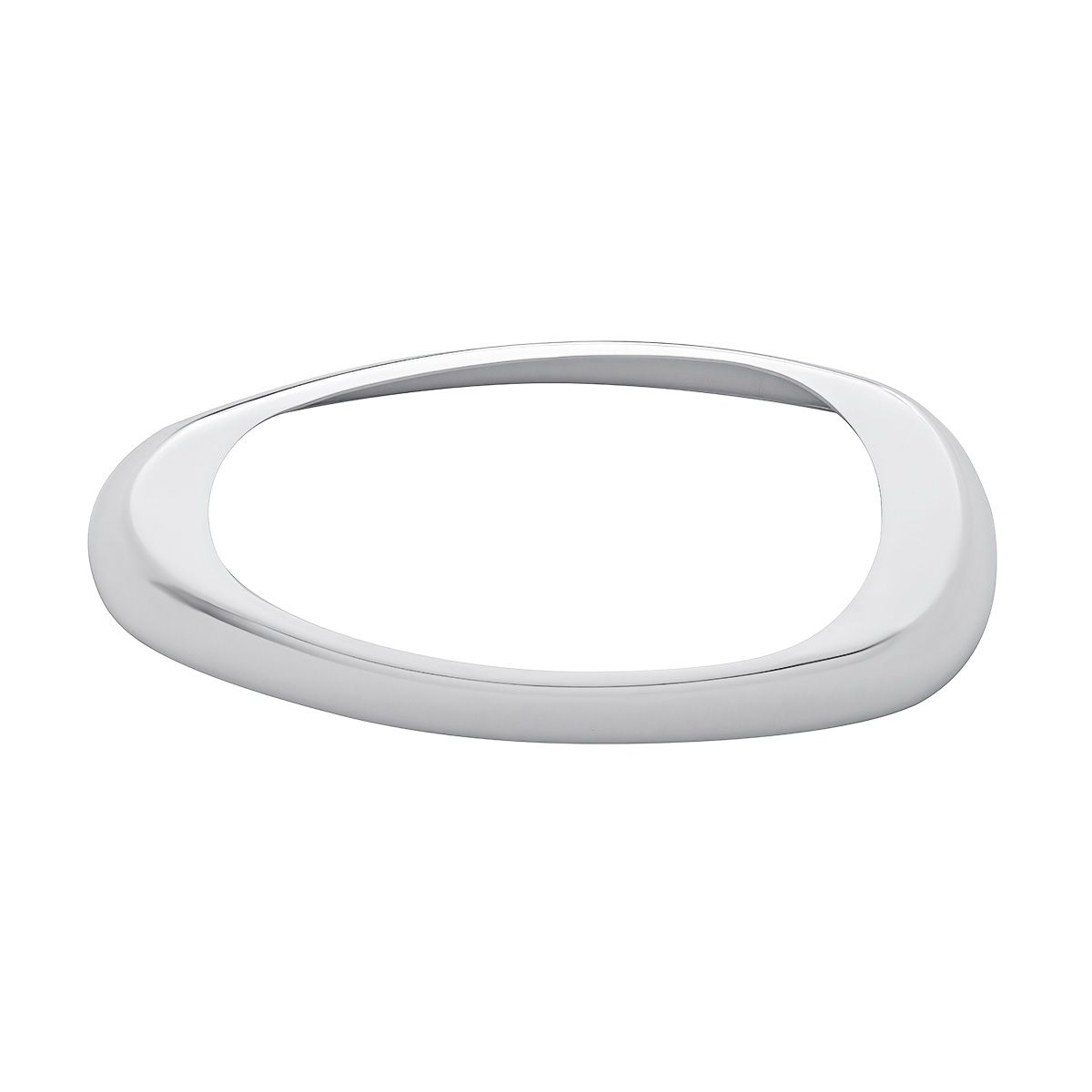 Chrome Plastic Sleeper Fairing Light Bezel For Freightliner Century/Columbia/Coronado