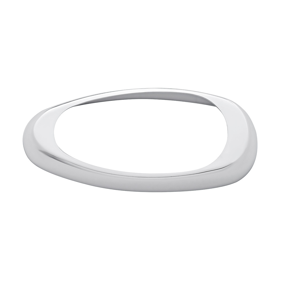 Chrome Plastic Sleeper Fairing Light Bezel For Freightliner Century/Columbia/Coronado - Thumbnail 6