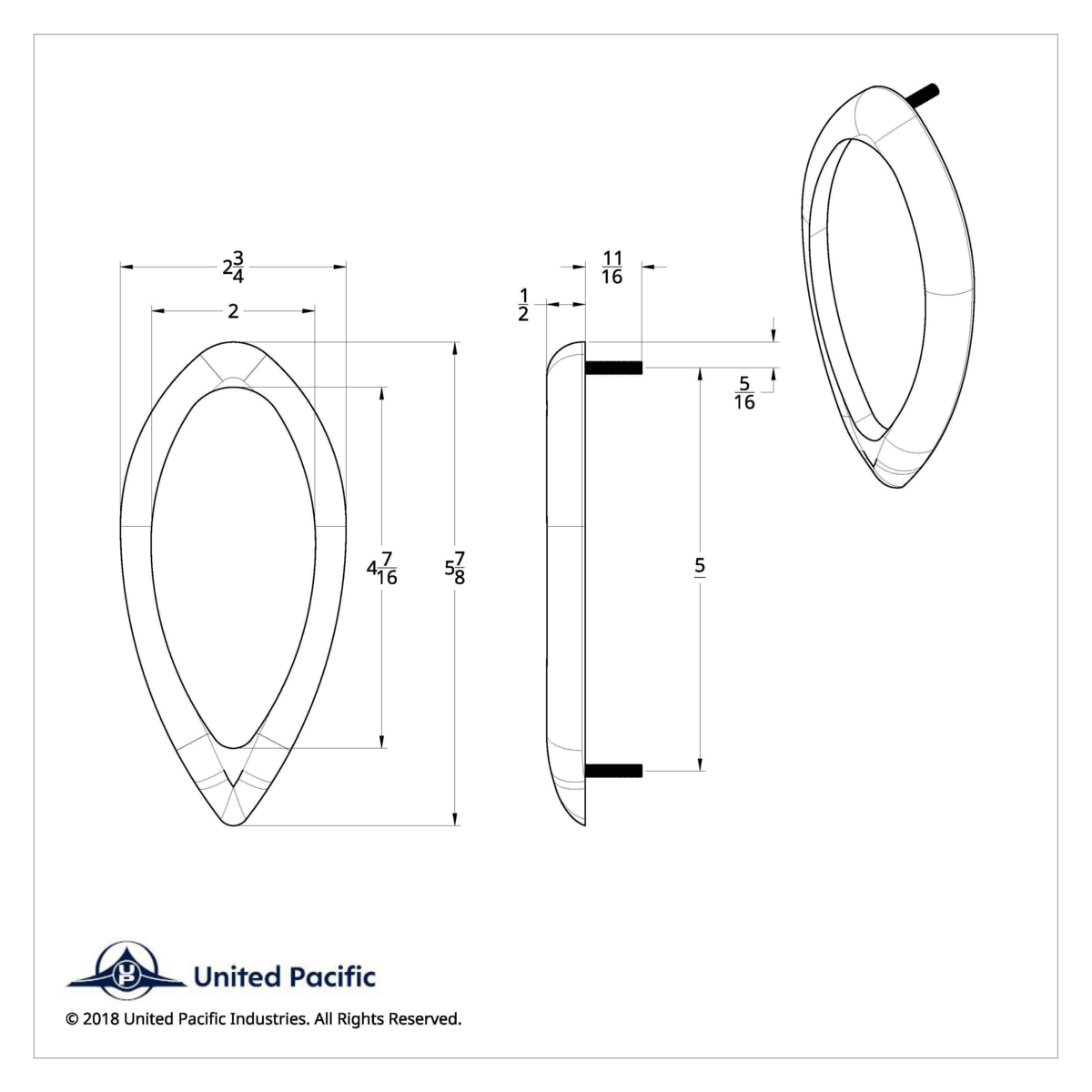 "Teardrop" Light Bezel - Thumbnail 5
