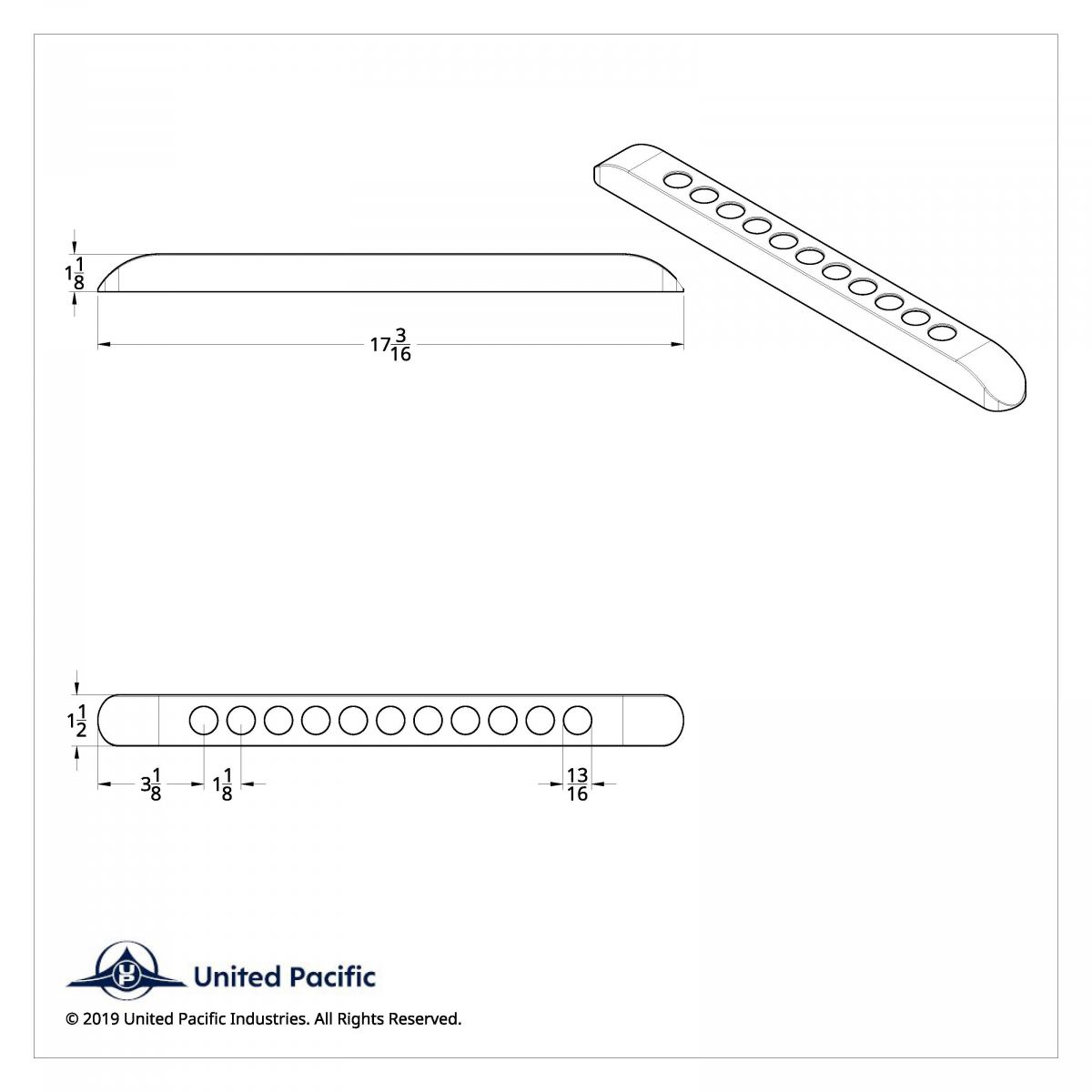 17" LED Light Bar Bezel Only (Bulk) - Thumbnail 2