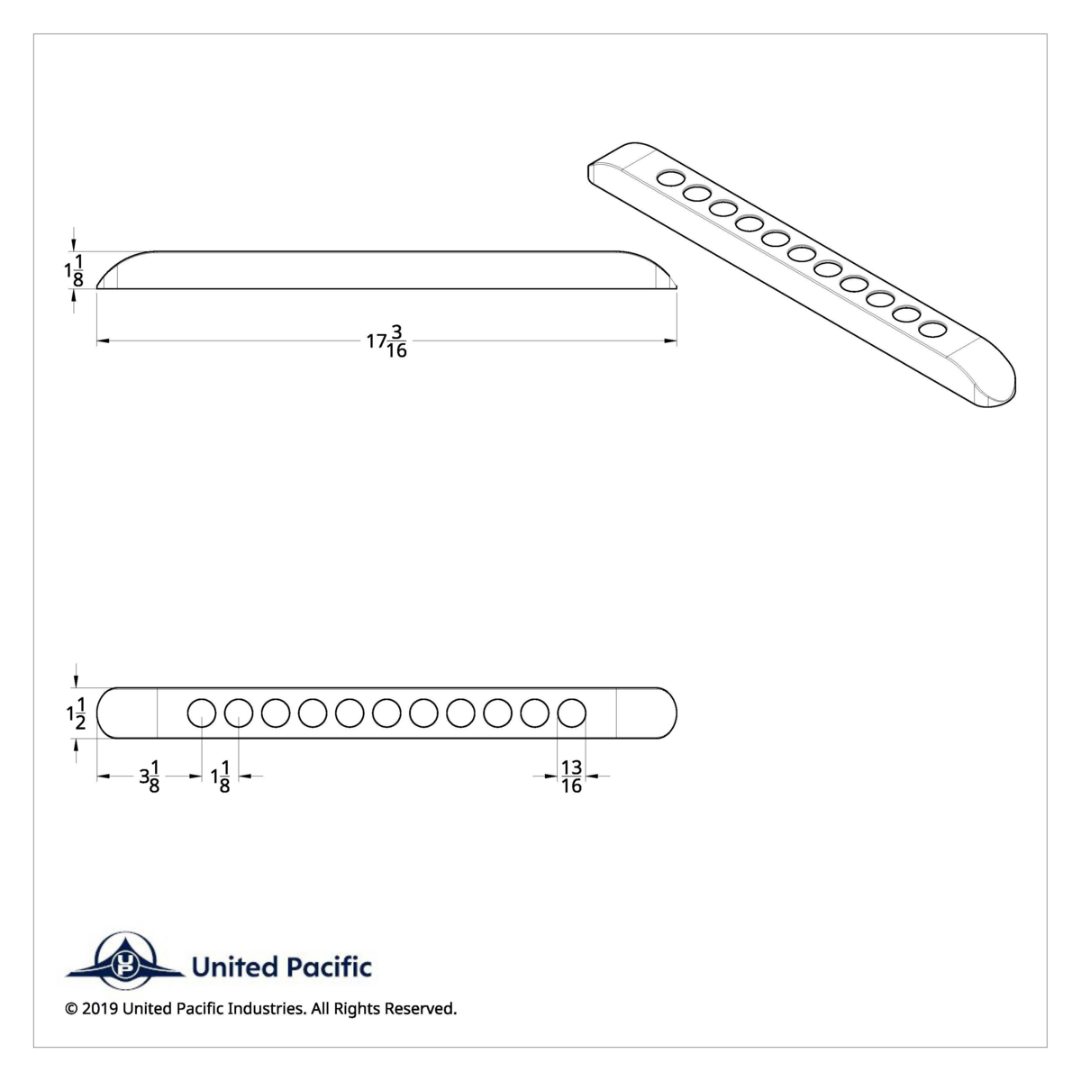 17" LED Light Bar Bezel Only (Bulk) - Thumbnail 4