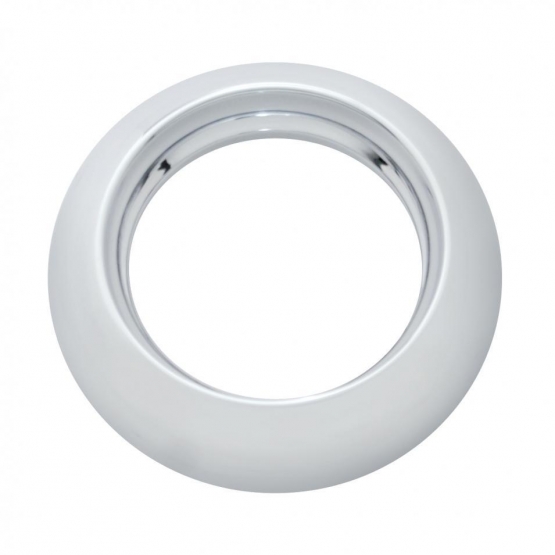 2" Chrome Twist-On Light Bezel - Vintage Design