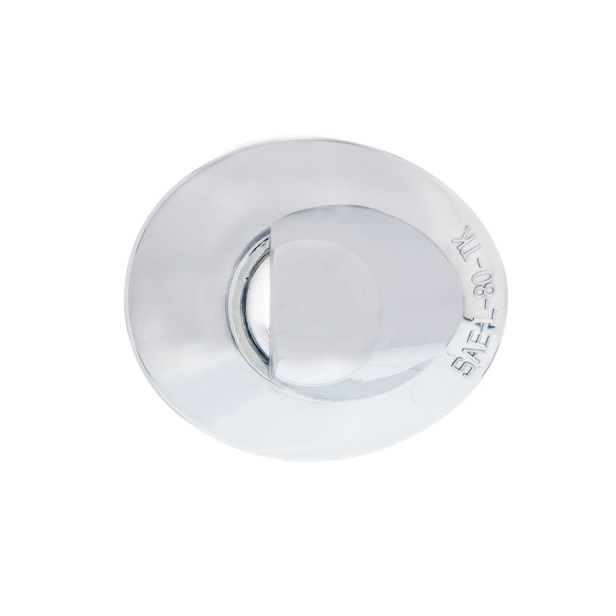 Chrome License Plate Light Lens For 1990-2004 Ford Truck