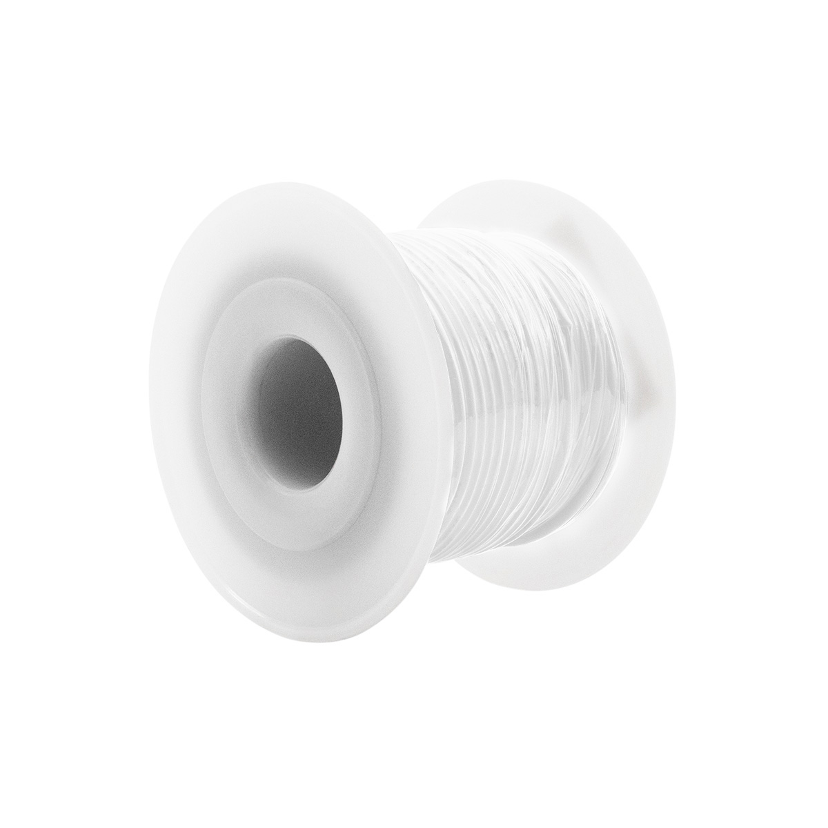 100 Ft. 16 AWG Long Primary Wire Roll - White - Thumbnail 2