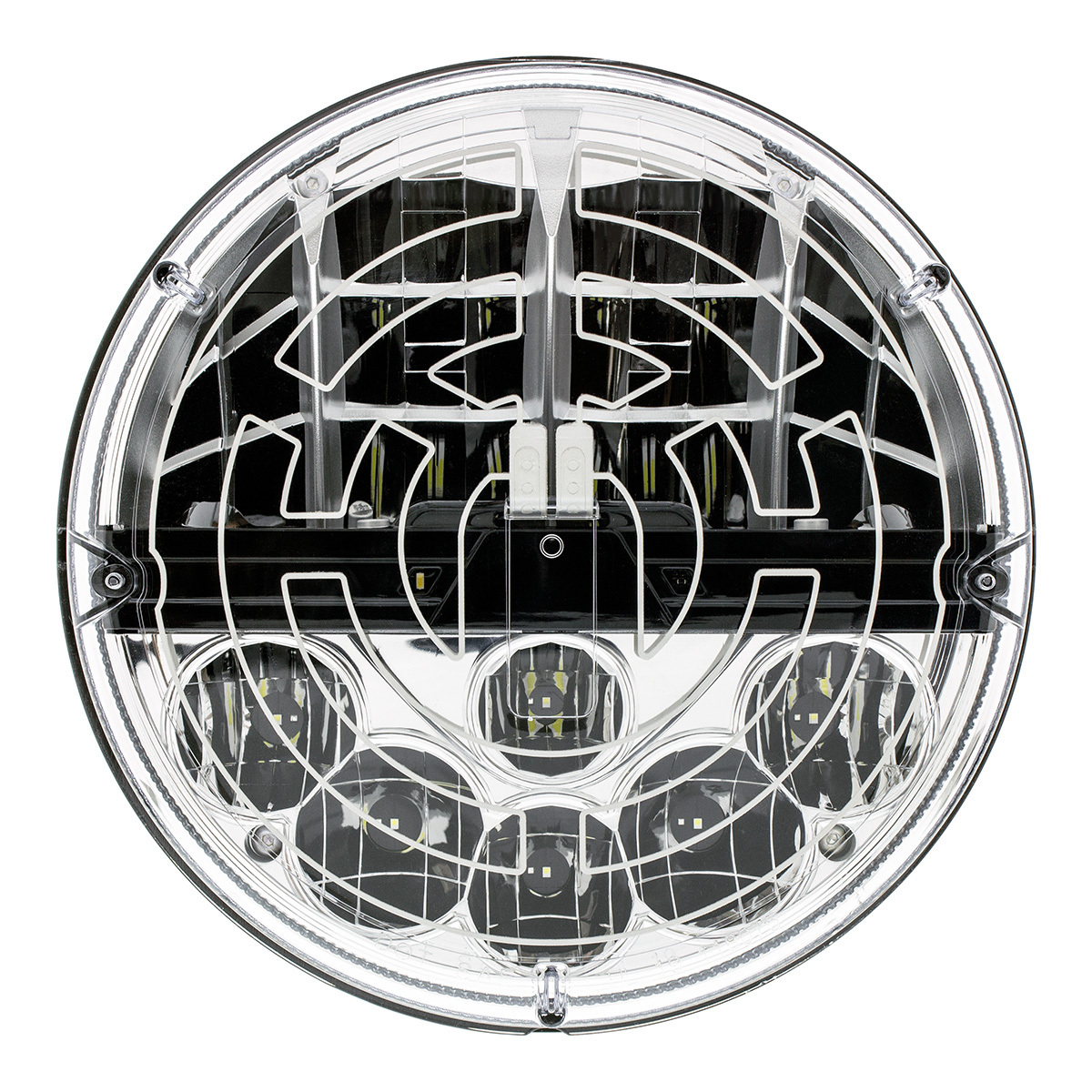 ULTRALIT - Heated 7" LED Headlight With Polycarbonate Lens & Housing - Thumbnail 7