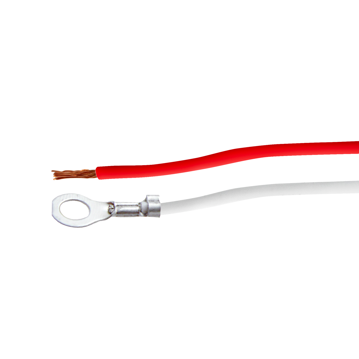 2 Wire Pigtail With 2 Prong Straight Plug - 12" Lead (Retail) - Thumbnail 4