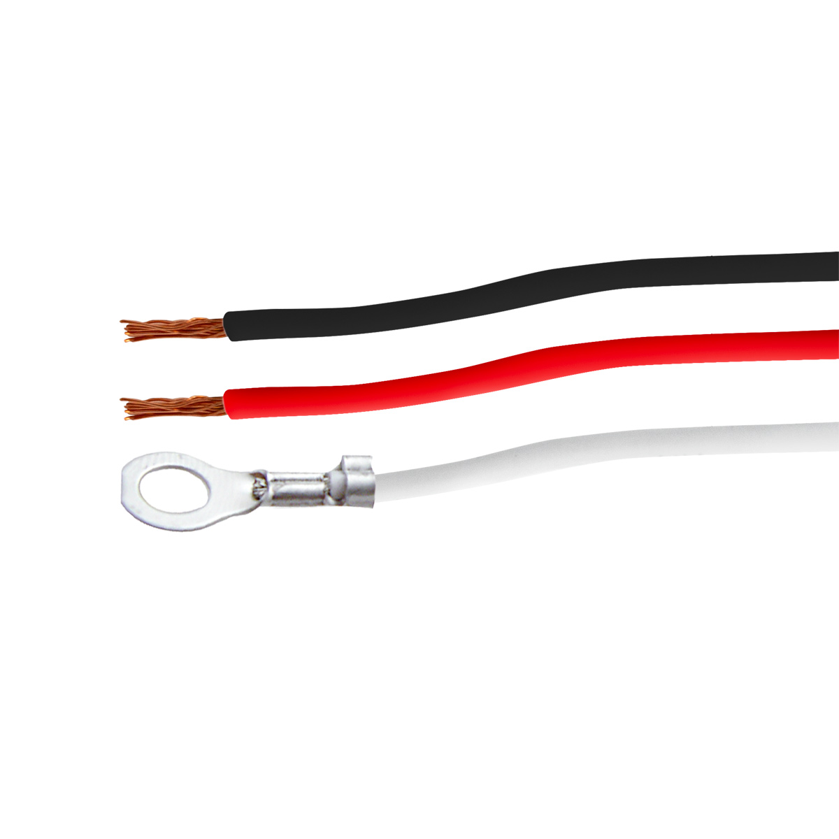 3 Wire Pigtail With 3 Prong Straight Plug - 12" Lead (Retail) - Thumbnail 4