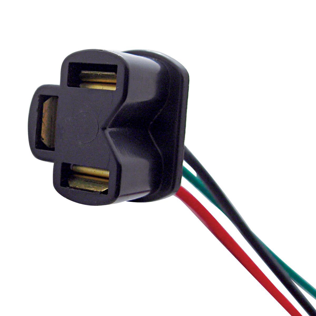 3 Contact Female Headlight Pigtail For H4 Halogen Bulb (Bulk) - Thumbnail 2