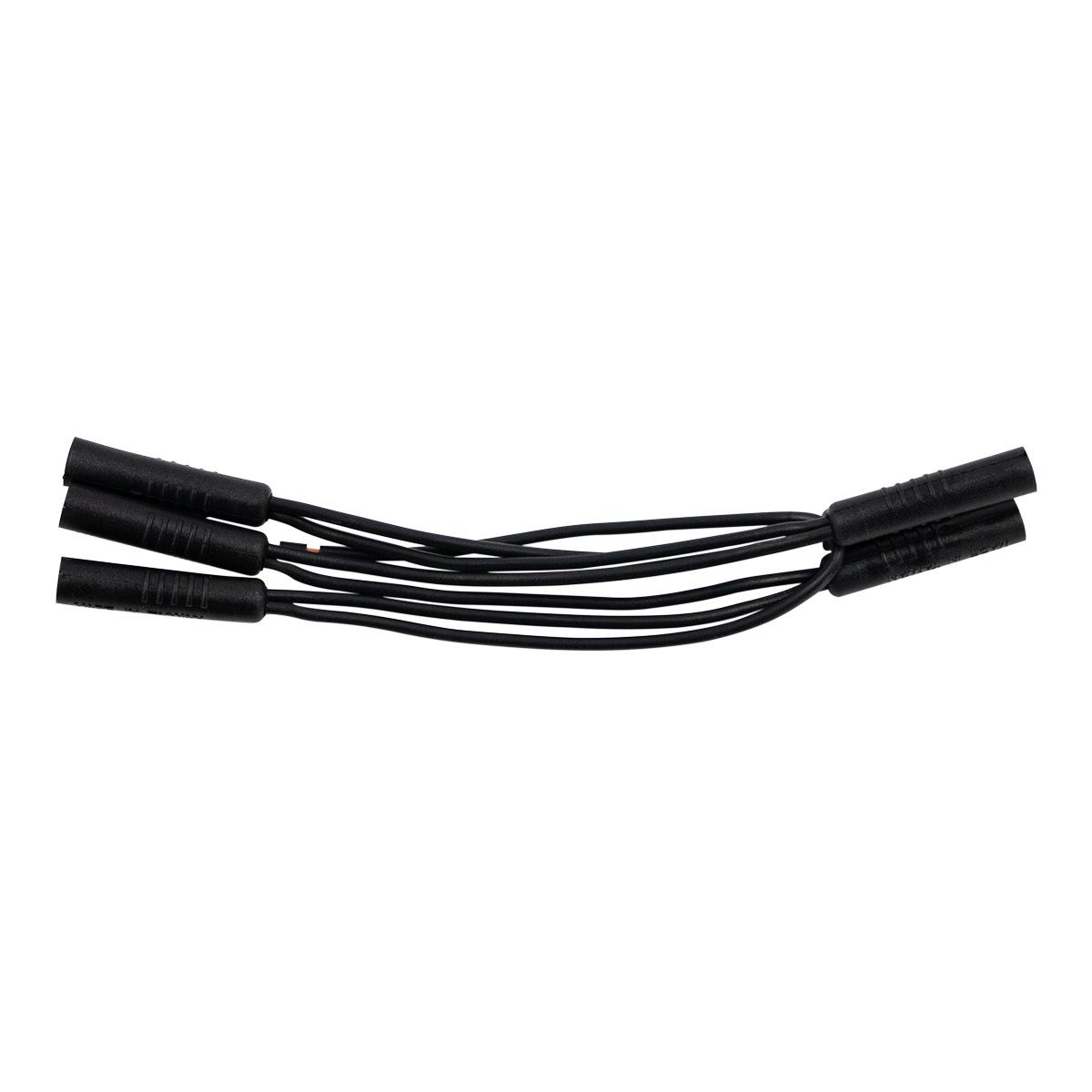 0.180" Female Plug Wire Harness With 6 Plugs - 3-7/8" Lead (Bulk)