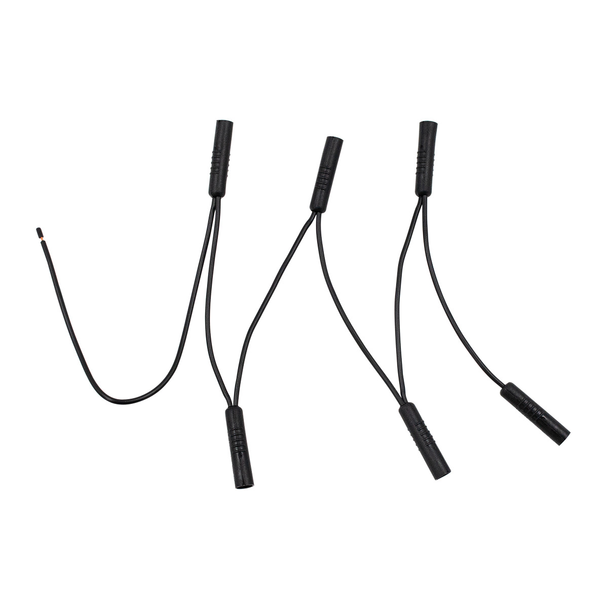 0.180" Female Plug Wire Harness With 6 Plugs - 3-7/8" Lead (Bulk) - Thumbnail 2