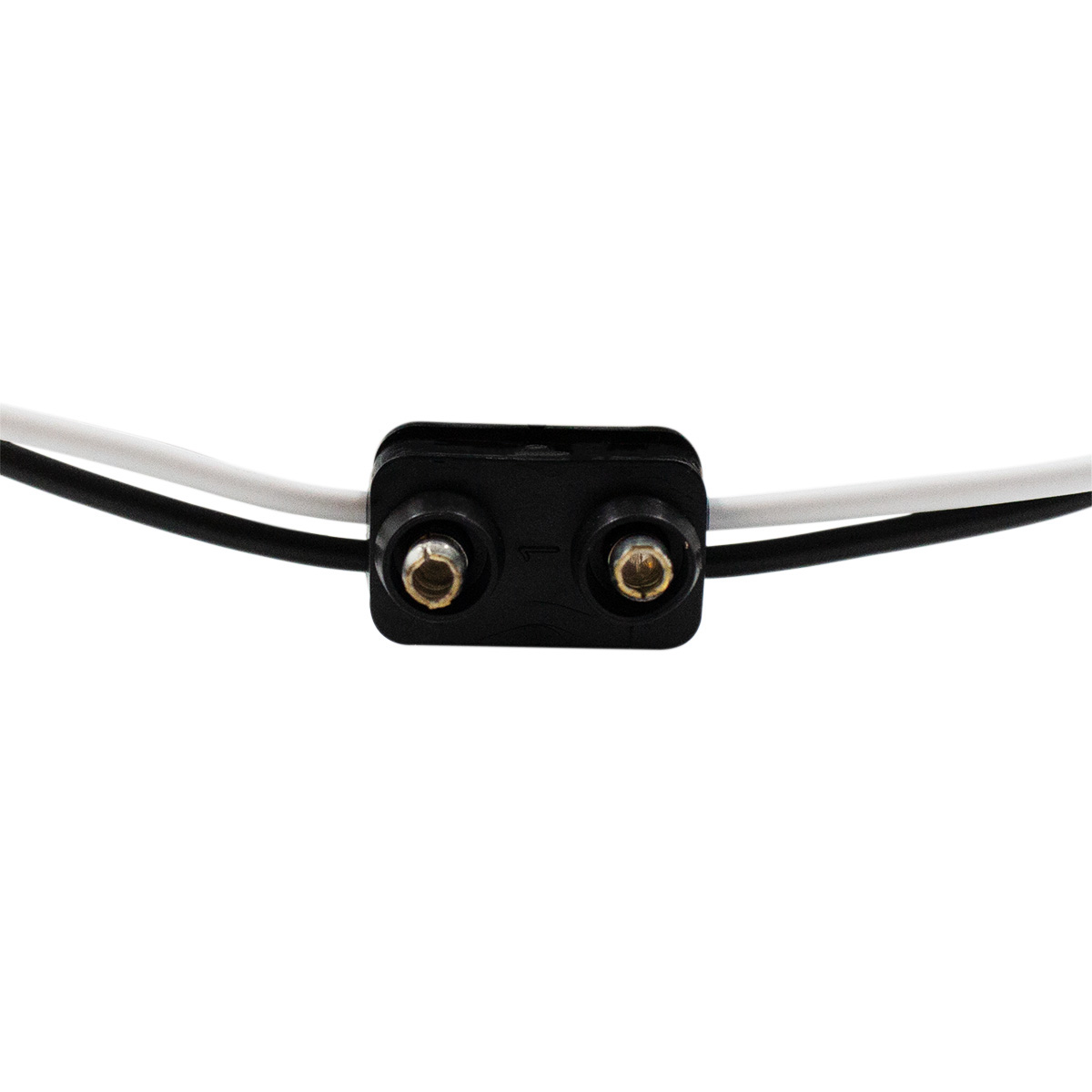 200 Count 2-Prong Male Bullet Plugs 16G Wire Harness Roll - 100' W/6" Lead Between Plugs - Thumbnail 6