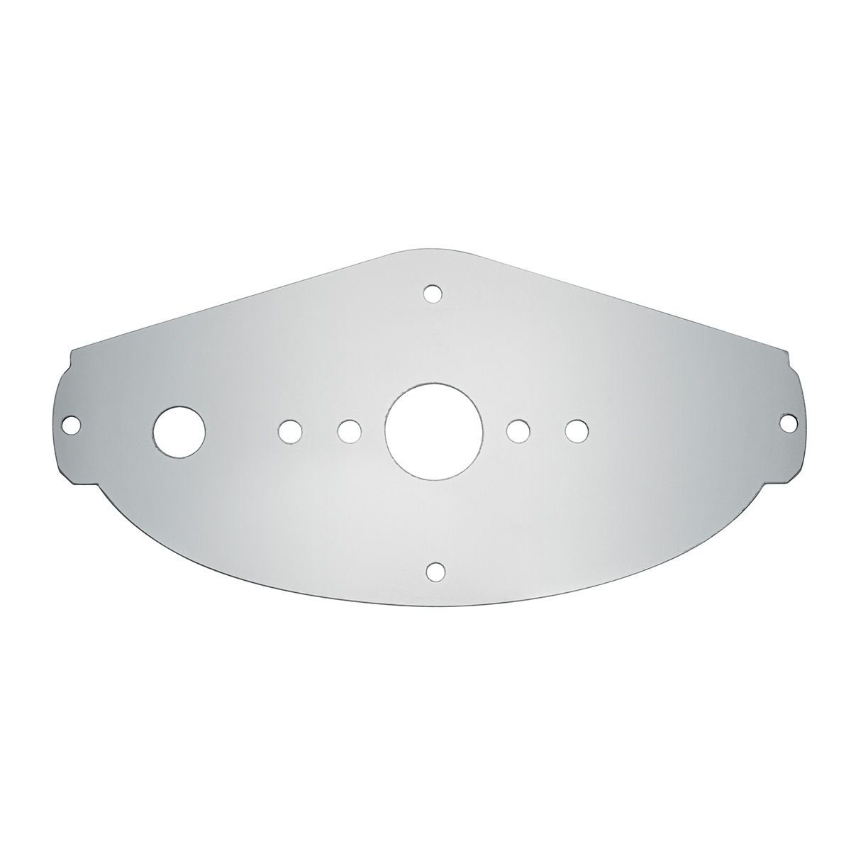 304 Stainless Steel Above Door Dome Light Plate For 2008-2017 Freightliner Cascadia