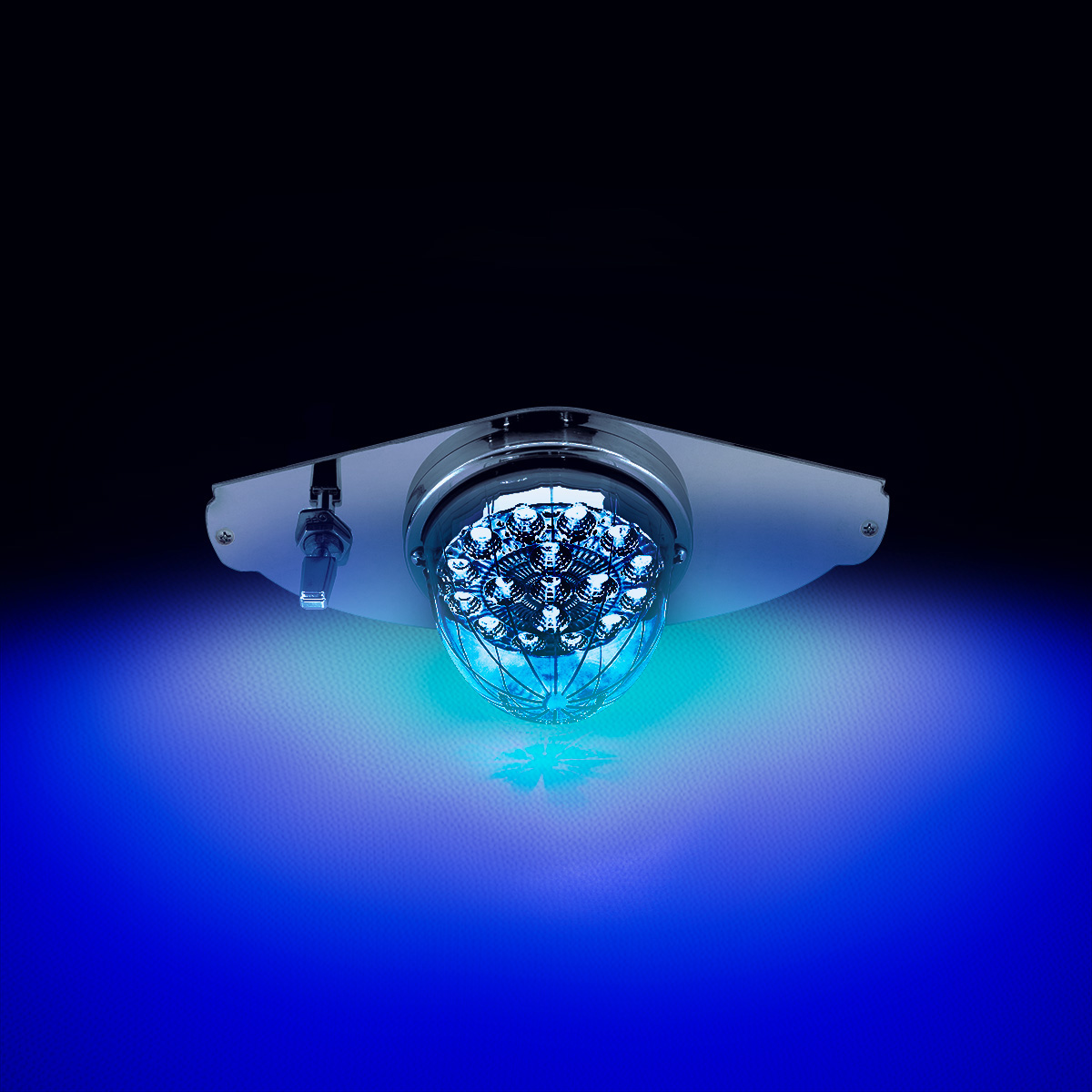 304 Stainless Steel Above Door Dome Light Plate For 2008-2017 Freightliner Cascadia - Thumbnail 4