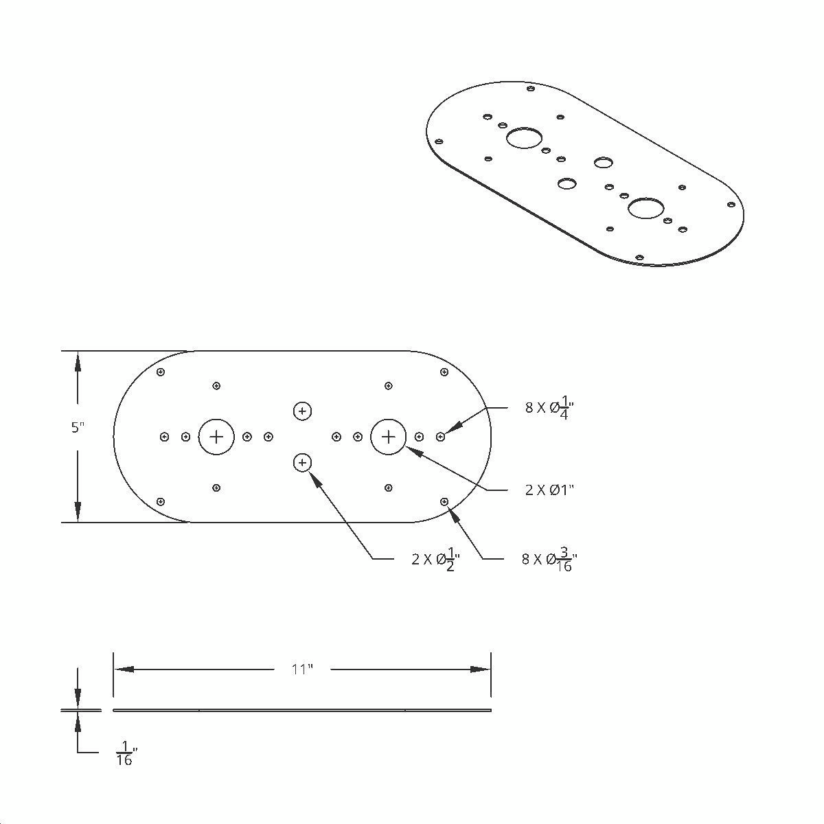 304 Stainless Steel Above Door Dome Light Plate For Kenworth & Peterbilt Trucks - Thumbnail 5