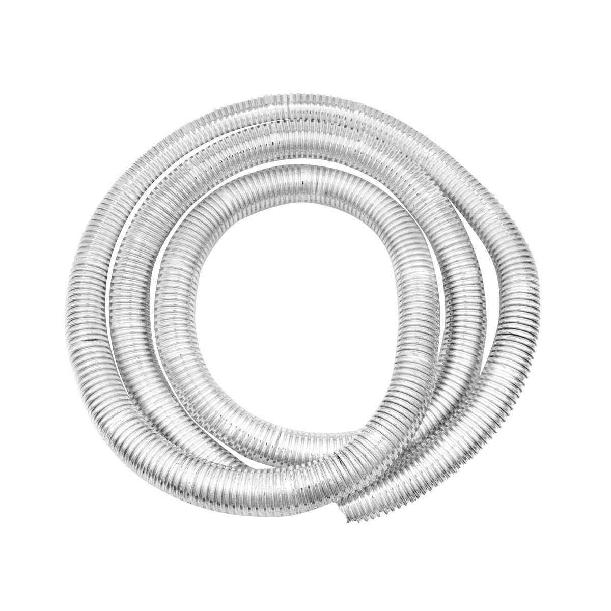 72" Long Chrome Wire Loom - 3/4" Diameter - Thumbnail 5