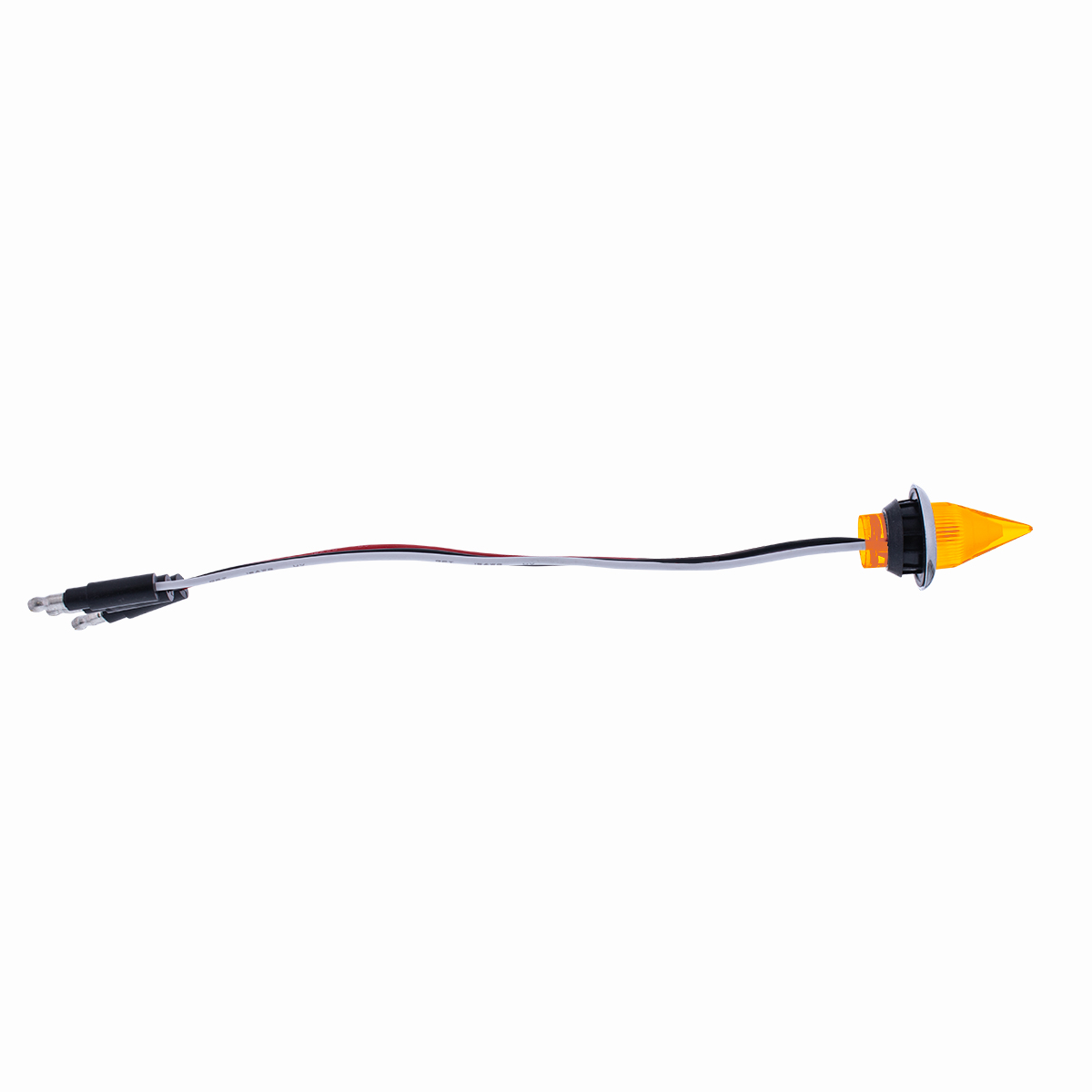 4 LED Dual Function 3/4" Mini Spike Light With SS Bezel (Clearance/Marker) - Amber LED/Amber Lens - Thumbnail 6