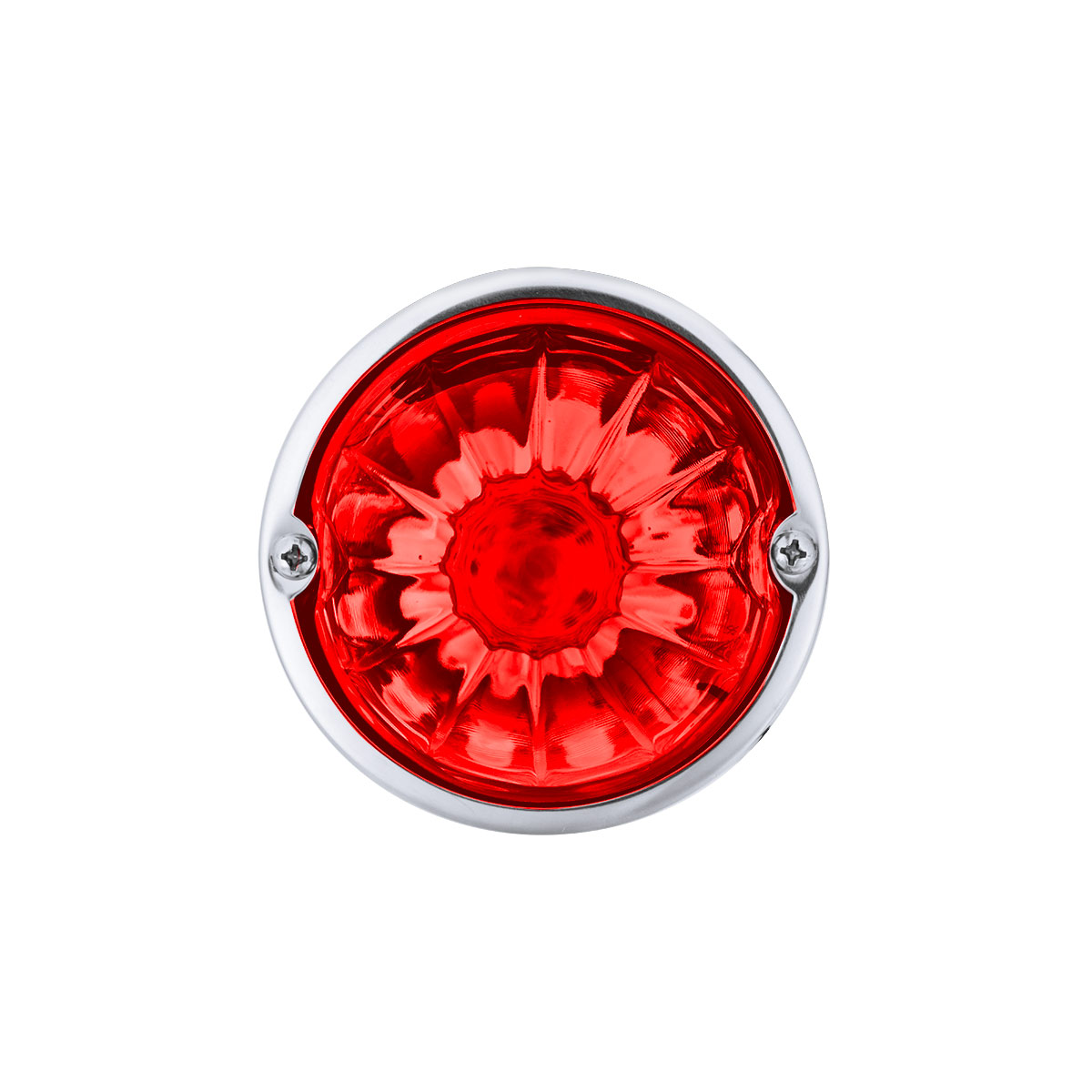 Glass Watermelon Light Kit With LED Light-Red LED/Red Lens - Thumbnail 4