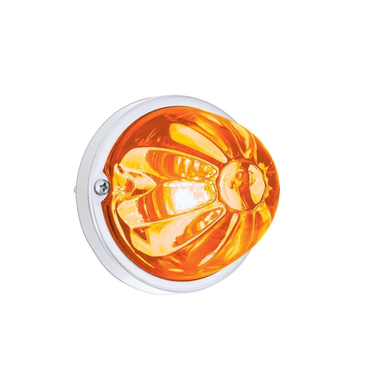 Glass Watermelon Light Kit With LED Light-Amber LED/Clear Lens - Thumbnail 9