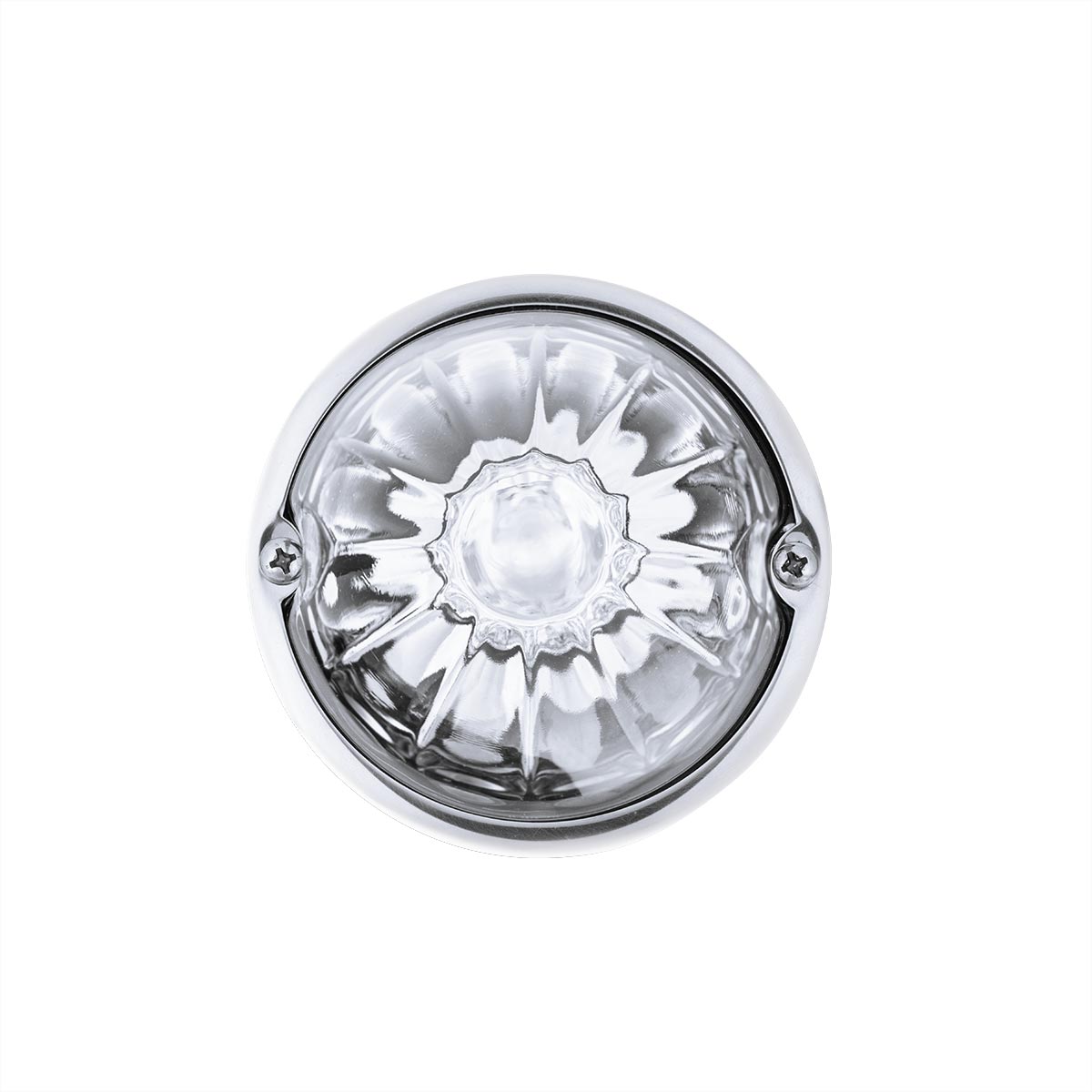 Glass Watermelon Light Kit With 2 LED Light-Red LED/Clear Lens - Thumbnail 4