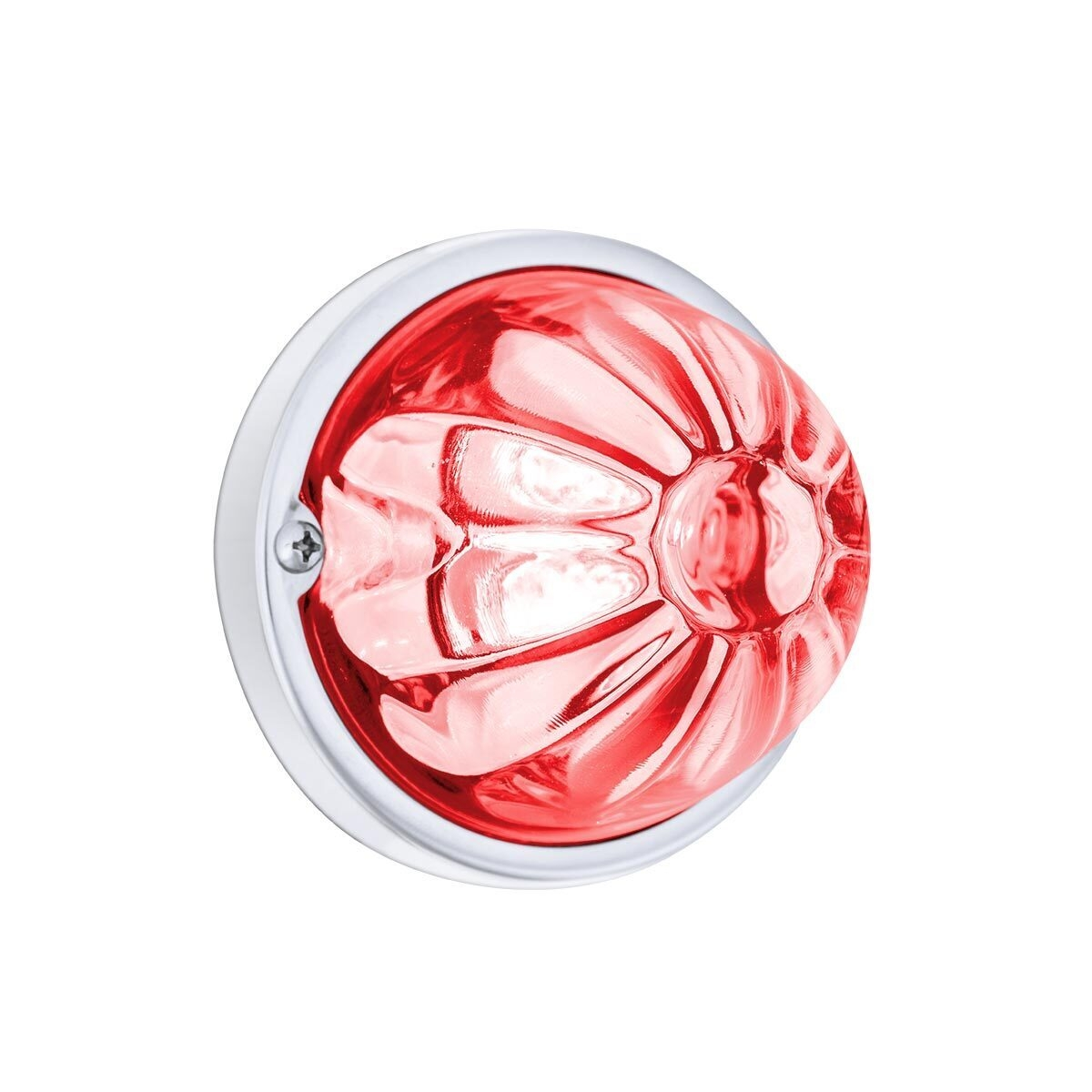 Glass Watermelon Light Kit With 4 LED Light-Red LED/Clear Lens - Thumbnail 10