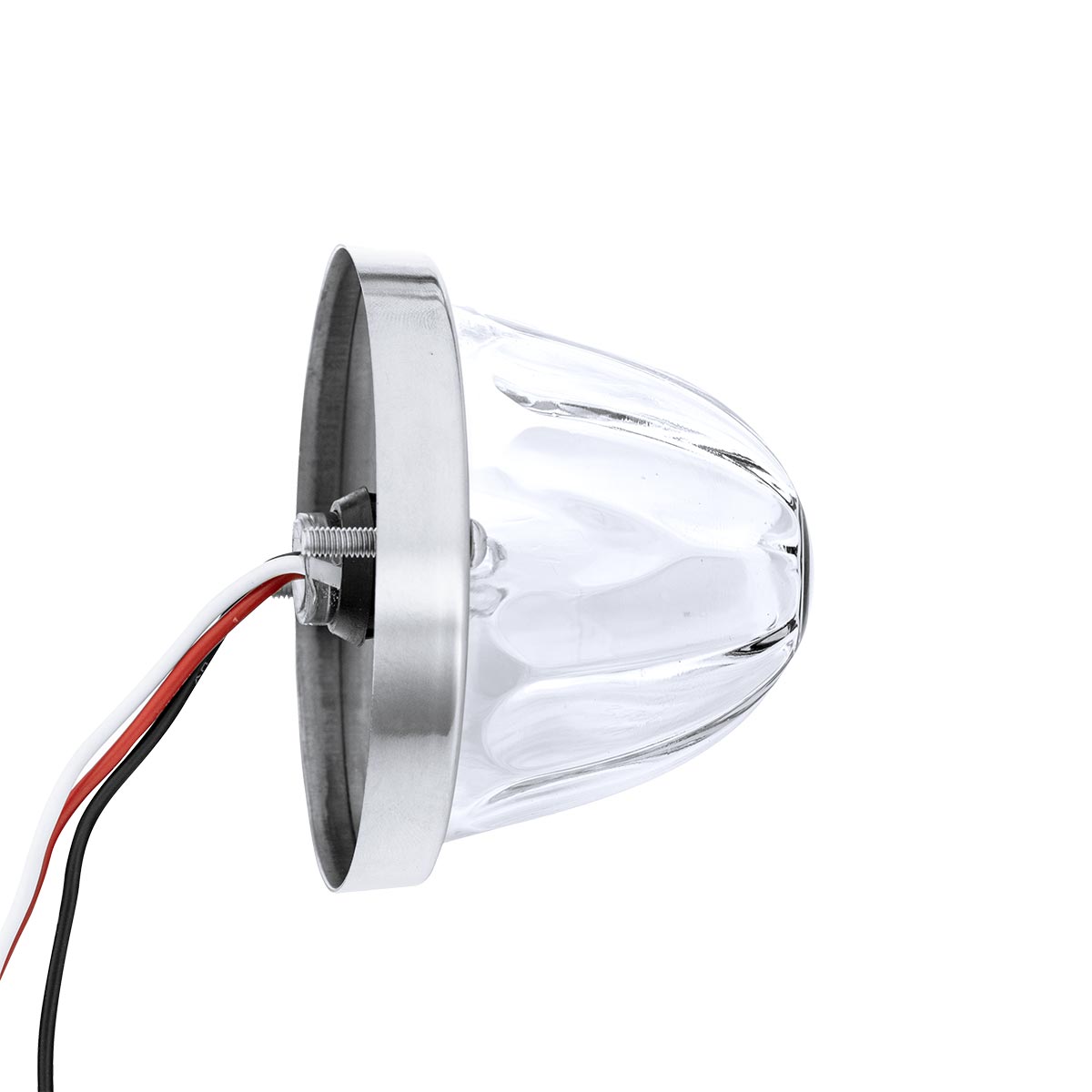 Glass Watermelon Light Kit With 4 LED Light-White LED/Clear Lens - Thumbnail 5